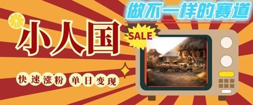 DeepSeek+绘图+视频制作小人国微观视频，小白轻轻松松上手，条条爆款，条条变现，单日就能收益-极光网创