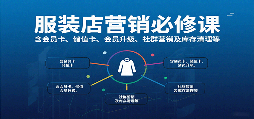 服装店营销必修课：含会员卡、储值卡、会员升级、社群营销及库存清理等-极光网创