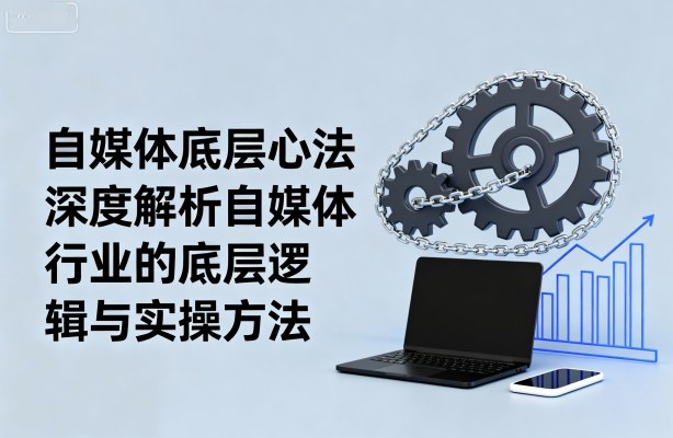 自媒体底层心法，深度解析自媒体行业的底层逻辑与实操方法-极光网创