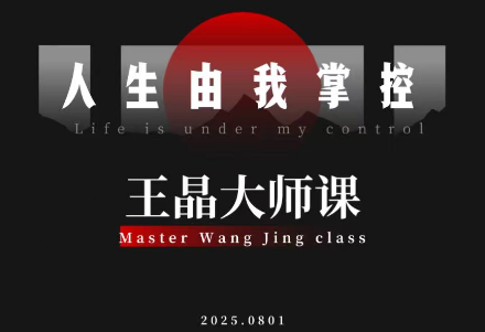 王晶大师课：流量破局-人生由我掌控-极光网创