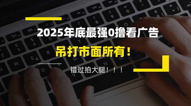 懒人福利！每天 20 分钟刷广告，动动手指轻松赚 100+，碎片时间就能做！-极光网创