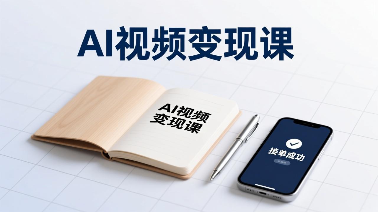 AI视频变现课，学完即可创作短片、接商单，实现副业增收，单项目报价可达千元-极光网创